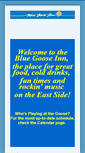 Mobile Screenshot of bluegooseinn.net